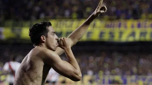 Funes Mori silenció a la Bombonera en 2014.