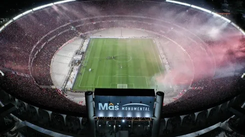 El Estadio Monumental se prepara para otra fiesta a lleno total.