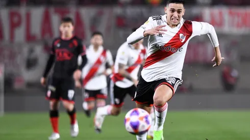 Pablo César Solari fue reemplazado en la segunda mitad por Matías Suárez.