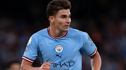 Julián hace su estreno con el City en la Champions League.