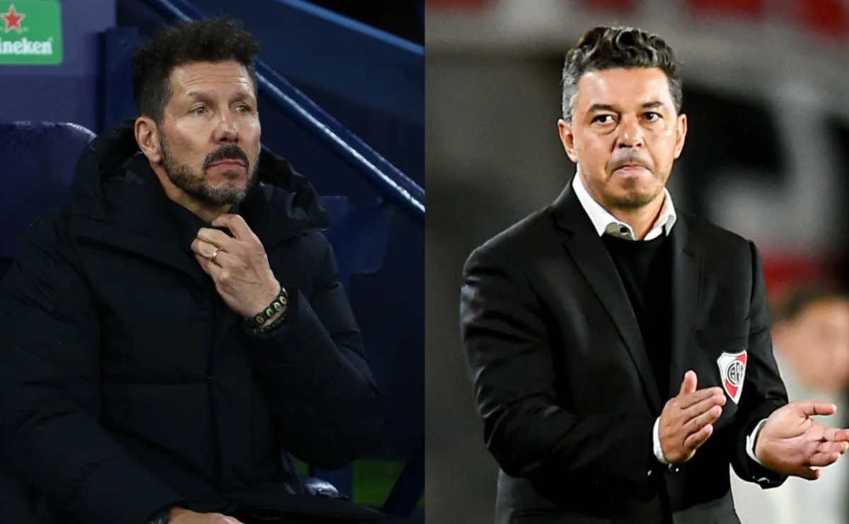 El Cholo y un lindo elogio para el trabajo de Marcelo Gallardo en River.