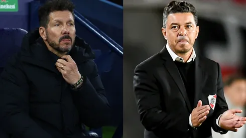 El Cholo y un lindo elogio para el trabajo de Marcelo Gallardo en River.