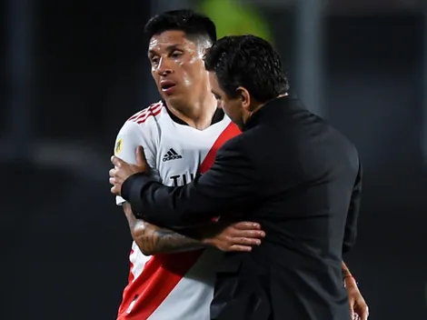 Gallardo cuida a Enzo Pérez pensando en el superclásico