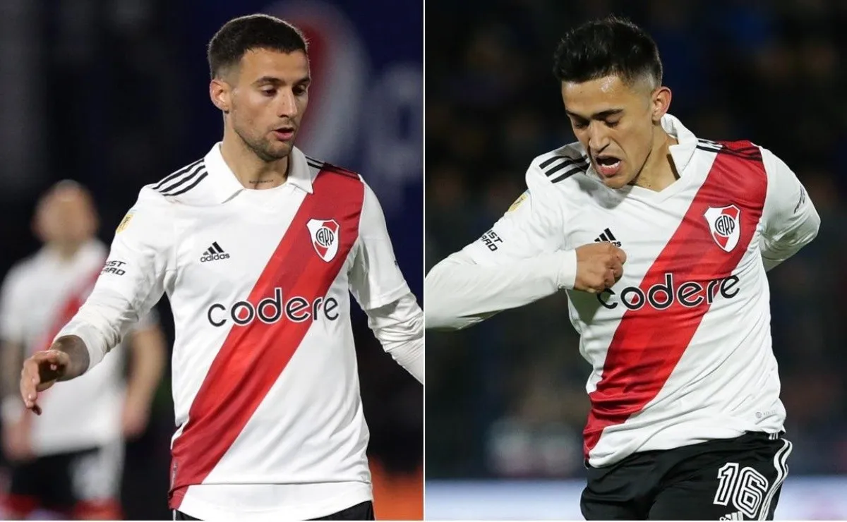 Emanuel Mammana y Pablo Solari, los tocados en la semana previa al superclásico.