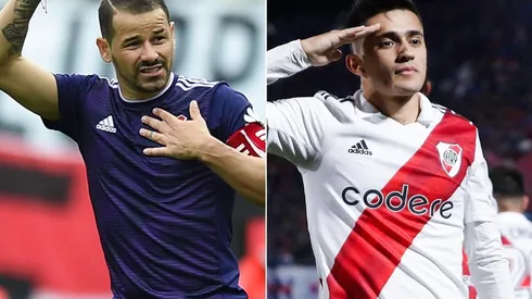 El ex delantero millonario, rendido a los pies de Pablo Solari.