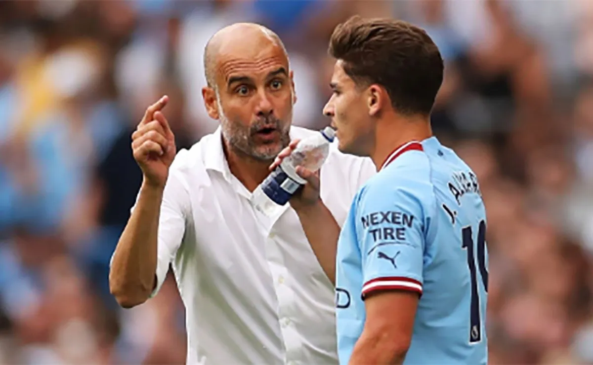 Pep, rendido a los pies de Julián.