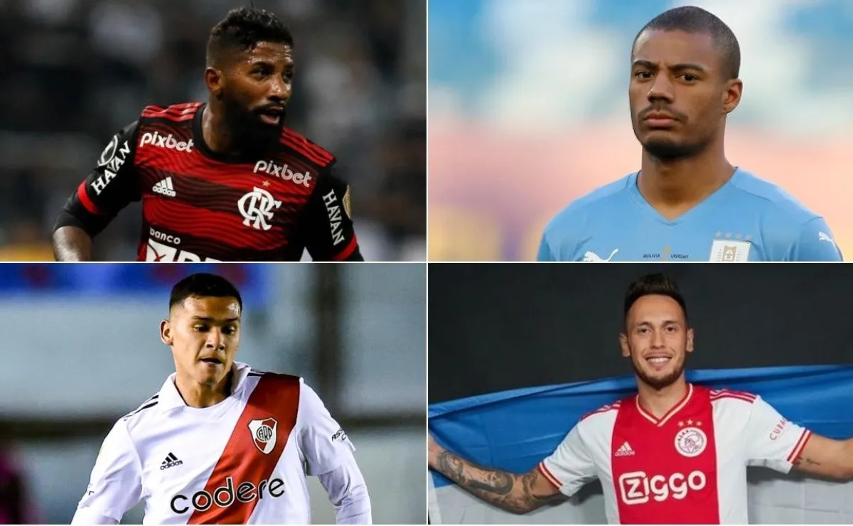 Rodinei, De La Cruz, Herrera y Ocampos.