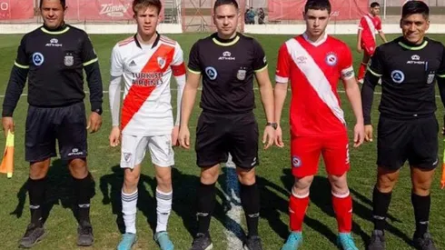 Franco Mastantuono, capitán en la Octava de River.