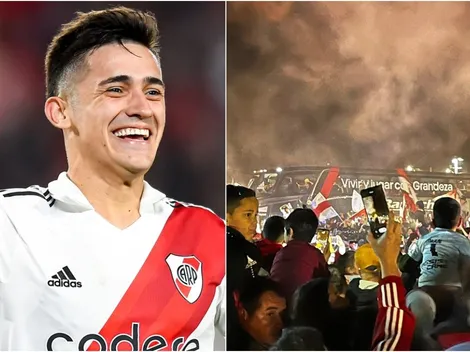 Pablo Solari: “Fue impresionante la caravana de los hinchas de River”