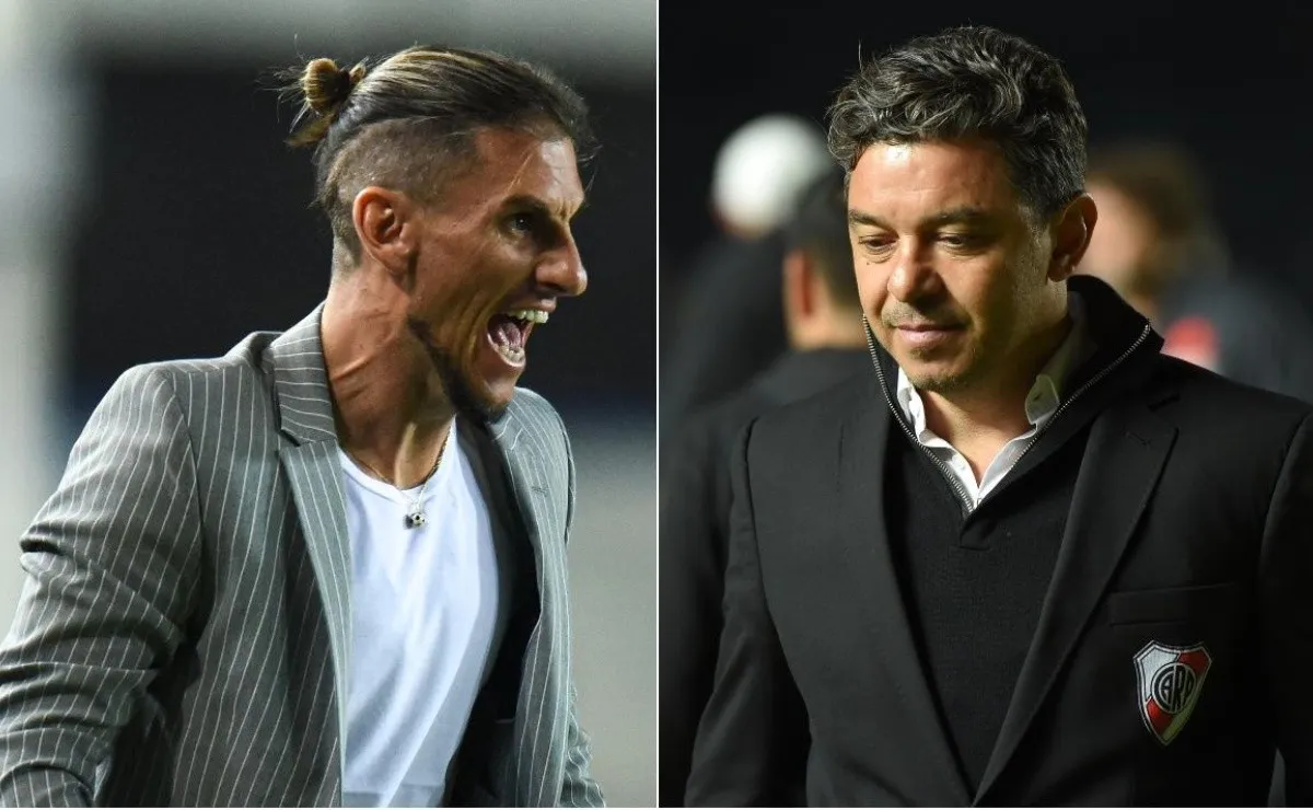 Sebastián Beccacece habló en la previa del partido entre River y Defensa y Justicia por la Copa Argentina y afirmó que no tiene ningún problema con Gallardo.