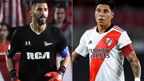 Mariano Andújar fue compañero de Enzo Pérez en el Estudiantes de Sabella que ganó la Libertadores.