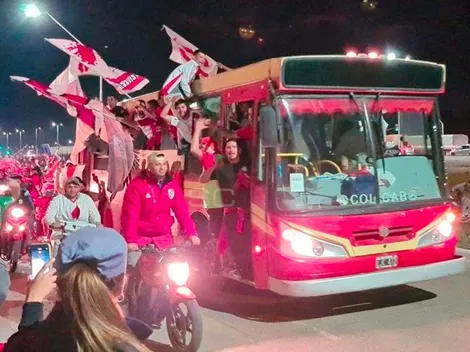 River llegó a Chaco y fue recibido por una fiesta inolvidable