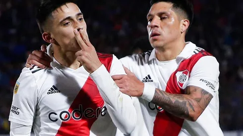 Solari festejó por duplicado y otra vez fue la figura del equipo.