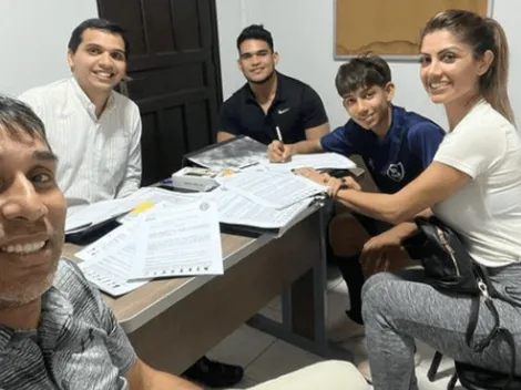 El hijo de Cuevas: se llama Enzo por Francescoli y sigue los pasos de Pipino