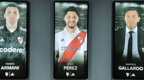 Armani, Enzo Pérez y Gallardo, actualizados.
