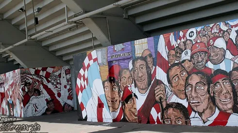 Los murales no se van a tocar.