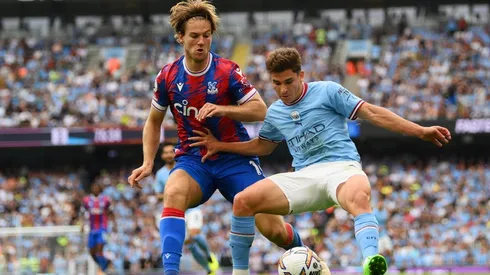 Julián jugó un partidazo en el triunfo de su equipo ante el Crystal Palace.