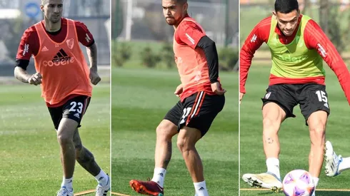 El Más Grande trabajó en Ezeiza pensando en el partido ante Tigre.