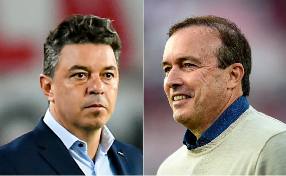 Gallardo y Balbo compartieron plantel en la Selección Argentina y de ahí quedó la buena relación.