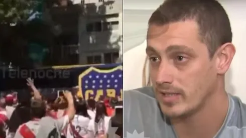 Matías Firpo, agresor del micro de Boca.