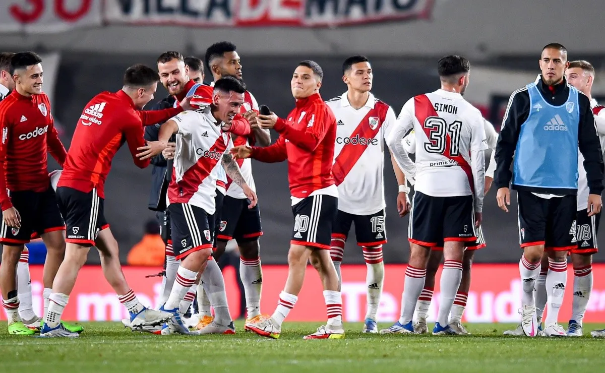 River actualmente está en el quinto en la Liga Profesional.