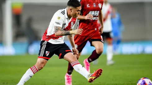 Juanfer y su gamuza en el pie zurdo.