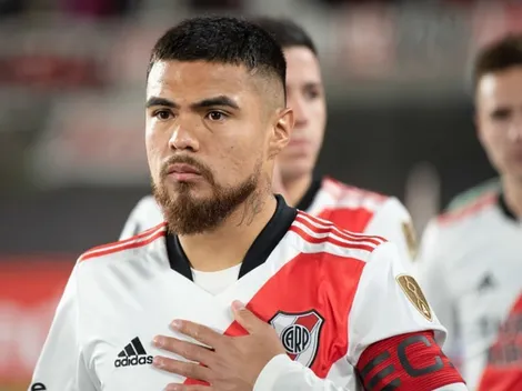 Se agravó la lesión de Paulo Díaz y no juega el domingo