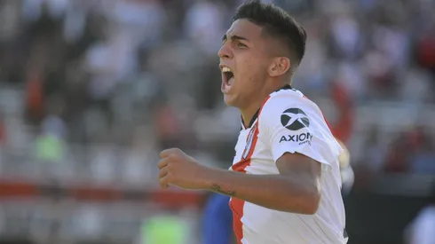 Hernán López Muñoz anotó con el Manto Sagrado en su debut ante Tigre en 2019.