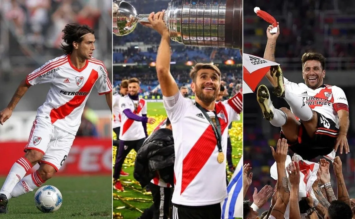Ponzio repasó sus momentos más importantes con la camiseta de River.