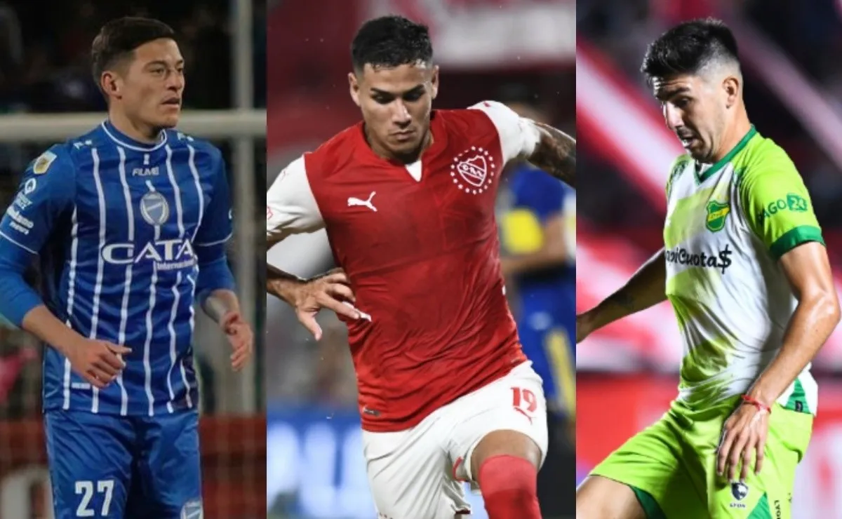 Todos los jugadores que River tiene a préstamo en otros clubes.
