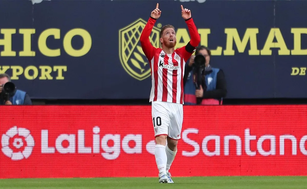 Iker Muniain celebró sus 500 partidos en Athletic Club con un guiño riverplatense.