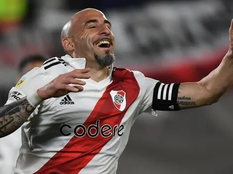 Pinola, el segundo jugador más grande en hacer un gol en la historia de River