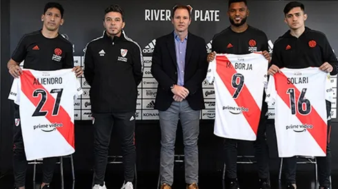 River sumó a Aliendro, Borja y Solari en este mercado de pases.