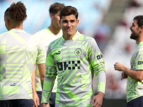 Hizo historia: Julián debutó en la Premier League