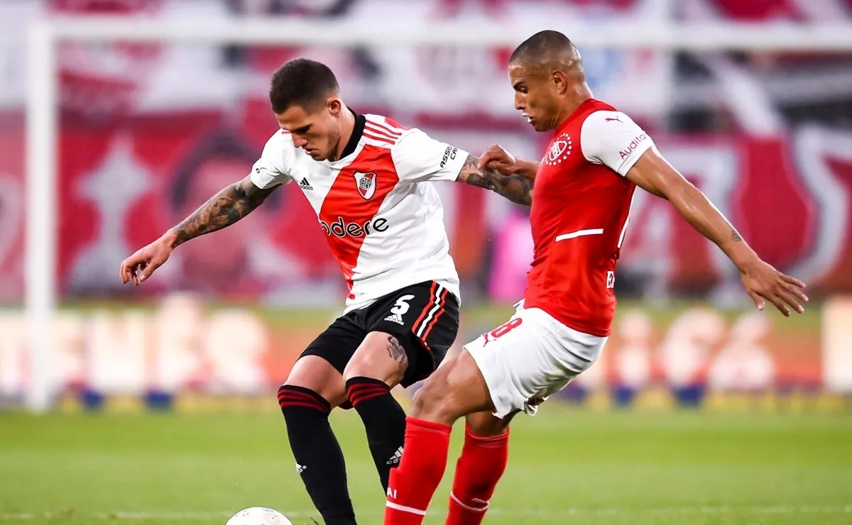Zucu fue uno de los puntos más altos de River en el triunfo frente al Rojo.