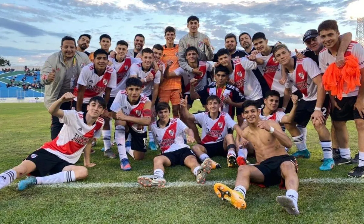 La categoría 2006 de River, cerca de hacer historia en el Sudamericano Sub 17