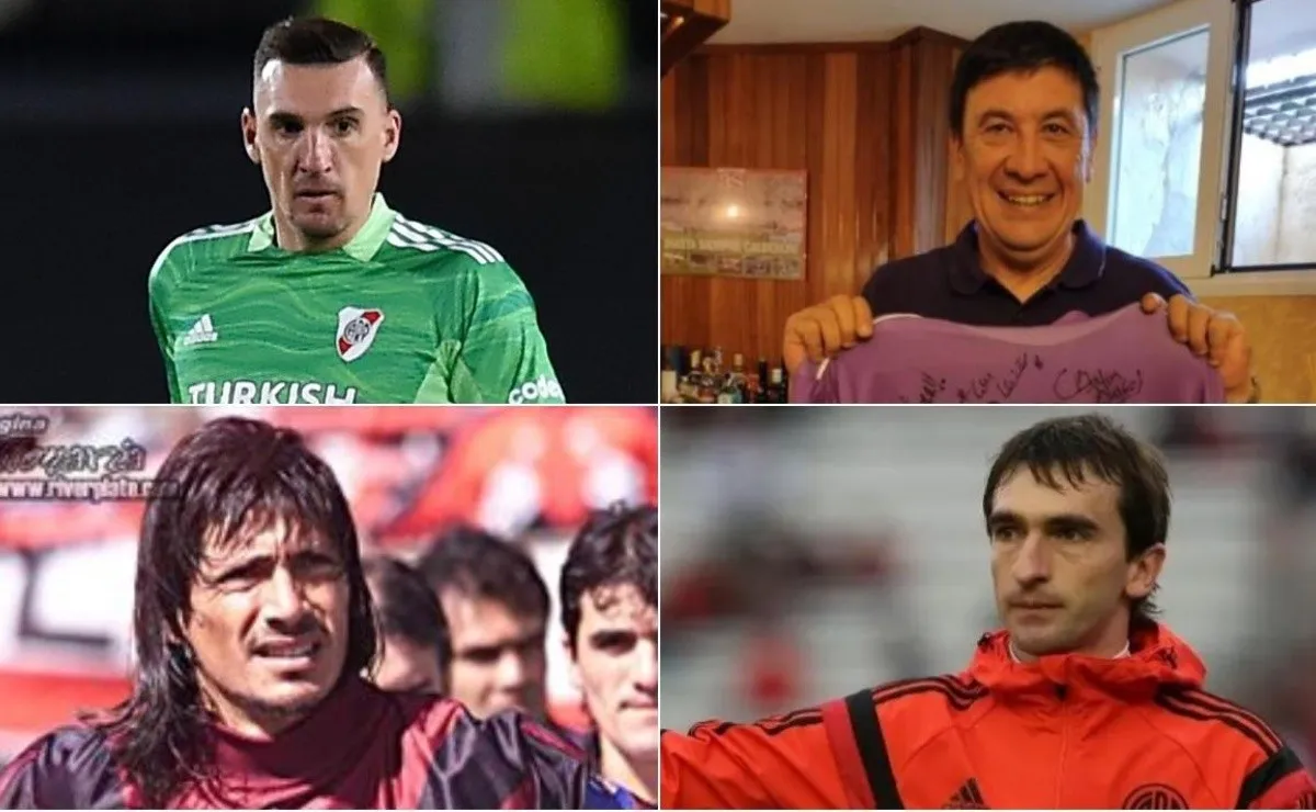 Armani, Burgos, Comizzo y Barovero, cuatro de los 10 mejores arqueros de River de los últimos 25 años.