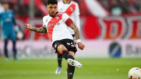 Enzo Pérez salió por un dura golpe ante Independiente el pasado domingo.