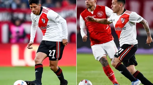 Aliendro y Barco provocaron distintas reacciones en los hinchas locales.