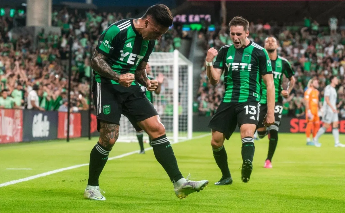 Sebastián Driussi vive un gran presente en Austin FC.