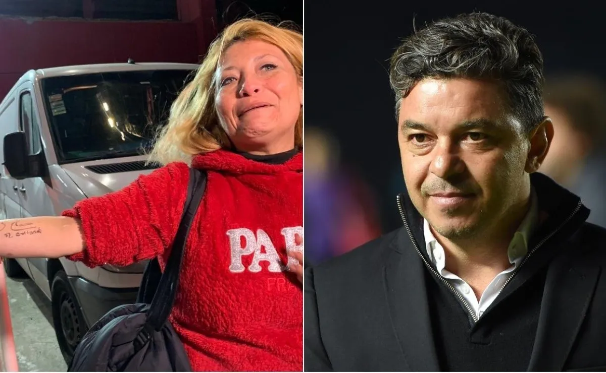 El Muñeco le cumplió el sueño a una fanática en Avellaneda.