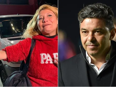 El gran gesto de Gallardo con una fanática en Avellaneda