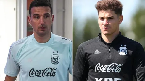 El DT de la Selección Argentino, entusiasmado por el presente de Julián en el City