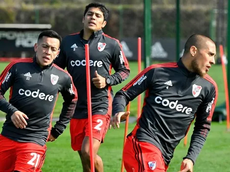 Rojas entrena a la par de sus compañeros y en un mes podría volver
