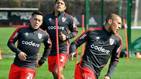 Rojas en la práctica del Más Grande.