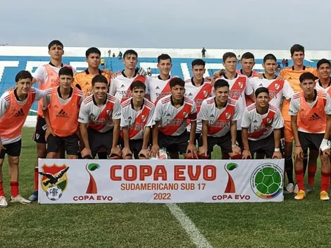 Copa Evo: el Sub 17 de River ganó y avanzó a cuartos