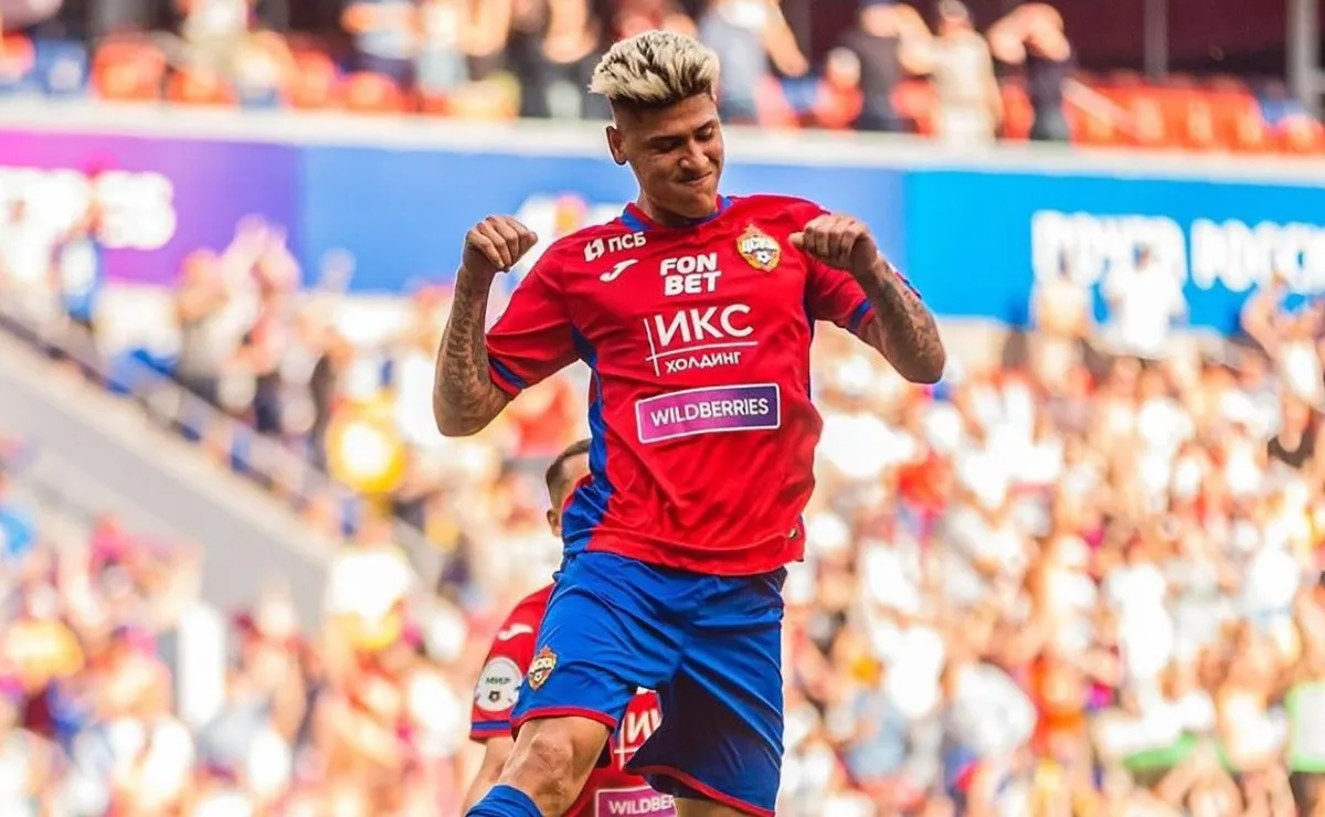Carrascal sigue haciendo goles en el CSKA Moscú.