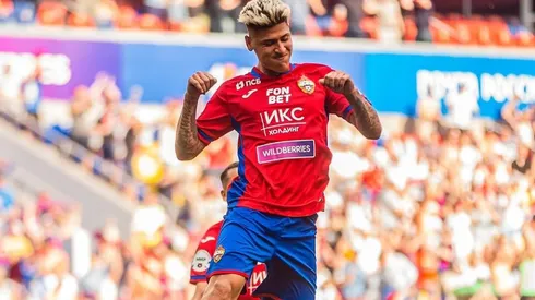 Carrascal sigue haciendo goles en el CSKA Moscú.