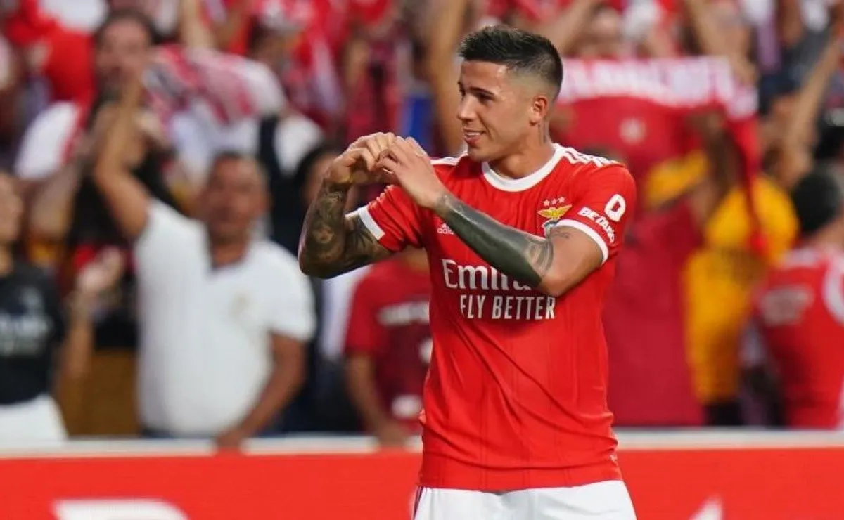 El ex mediocampista de River volvió a marcar con la camiseta del Benfica.