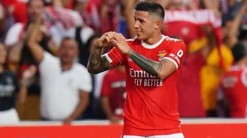 El ex mediocampista de River volvió a marcar con la camiseta del Benfica.